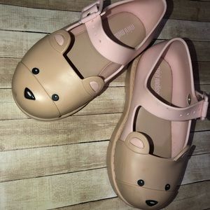 Mini Melissa Maggie Bear Platform Mary Jane